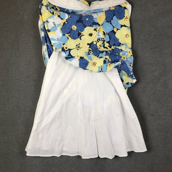 Guess floral retro sleeveless A-line dress size 1 - Picture 6 of 12